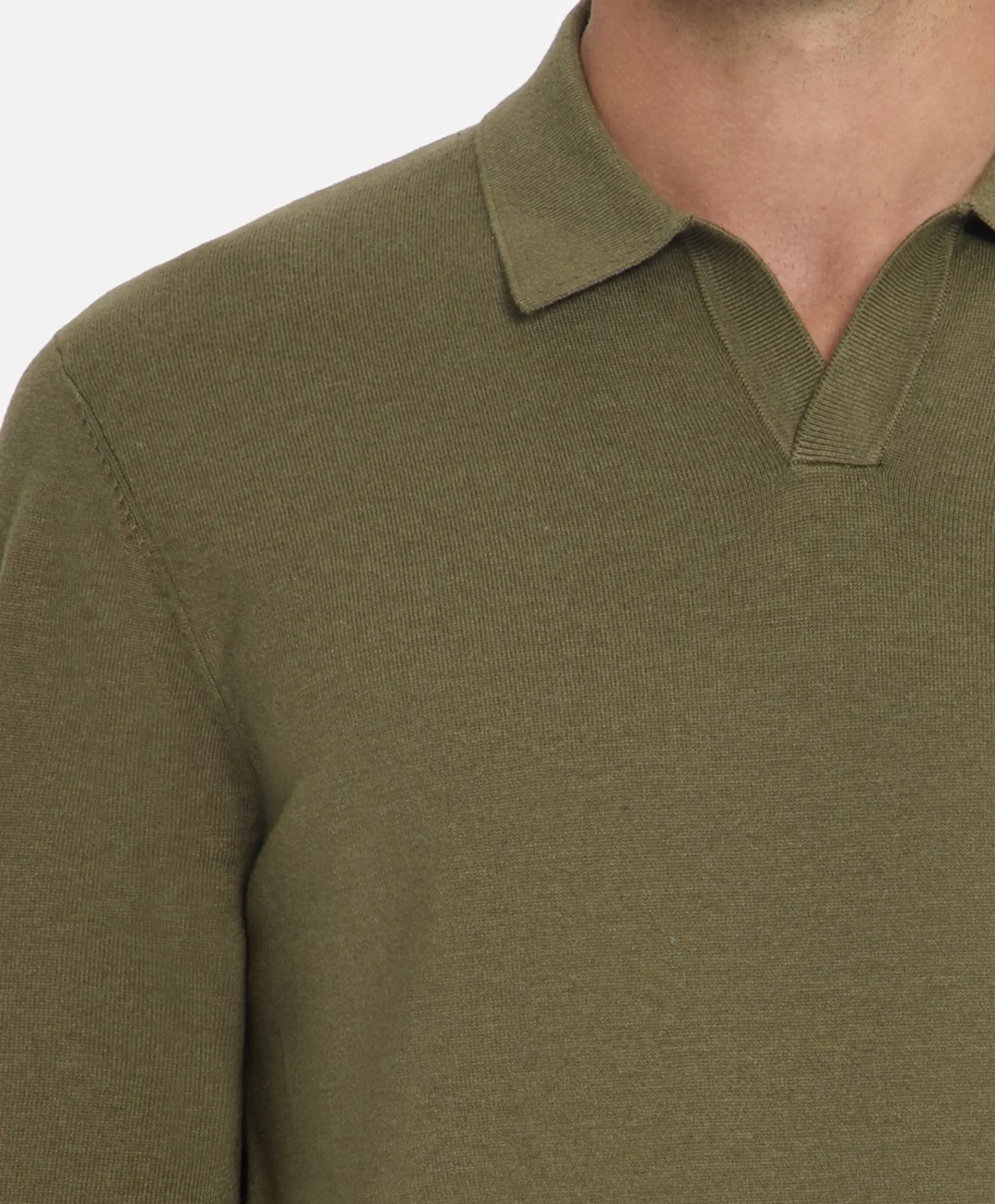 Heren polo groen