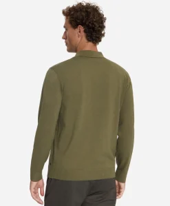Heren polo groen