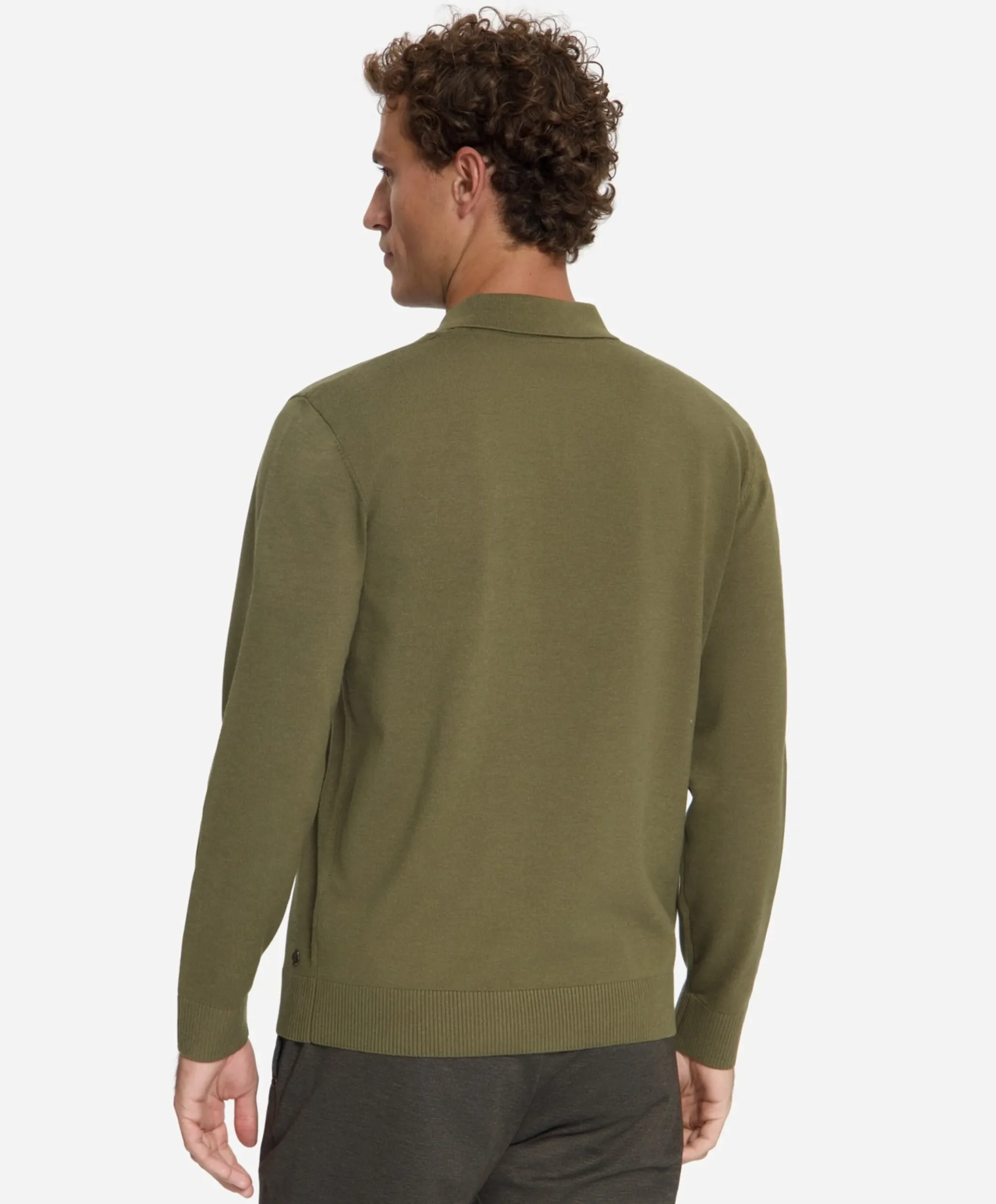 Heren polo groen