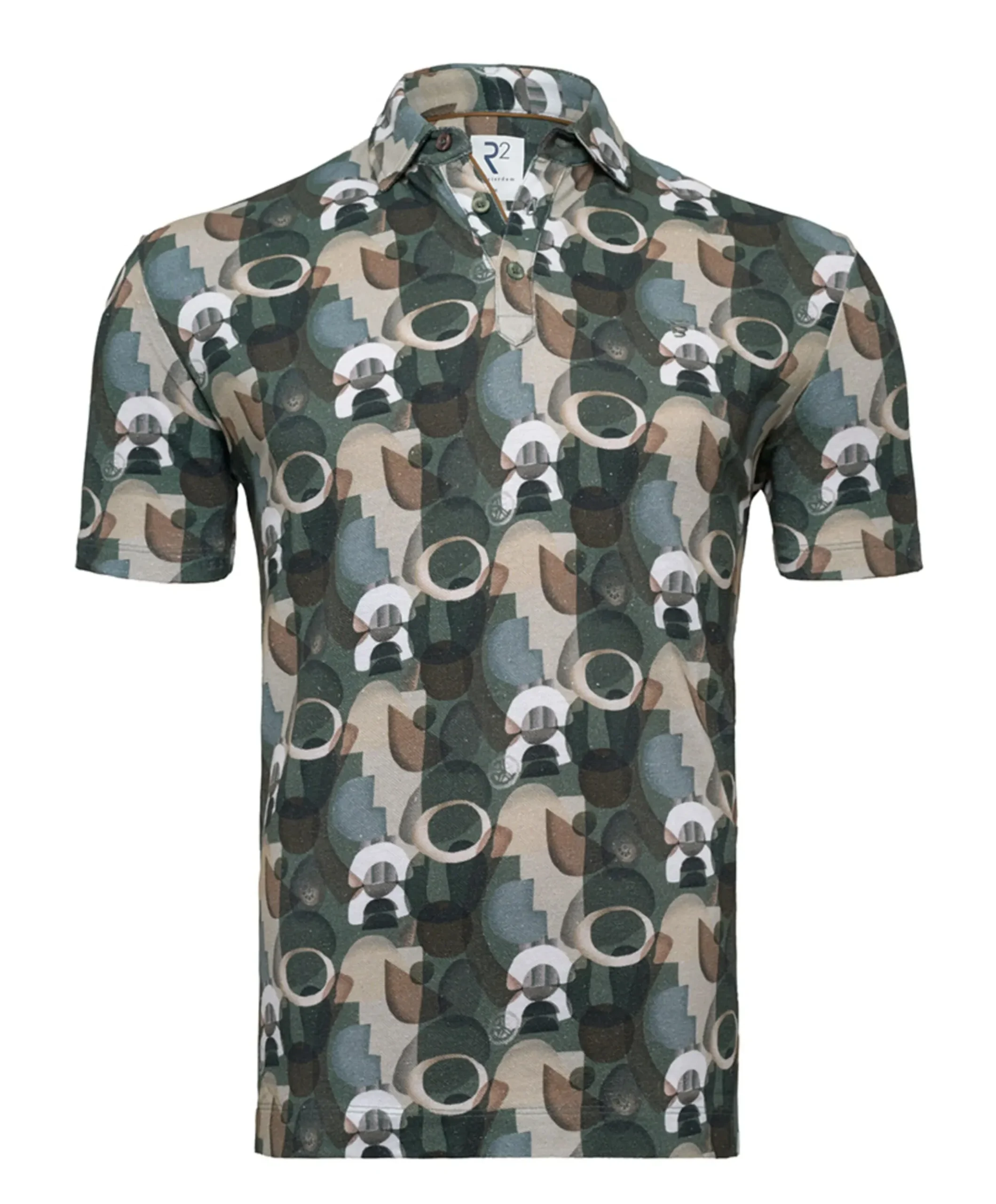 Heren polo groen