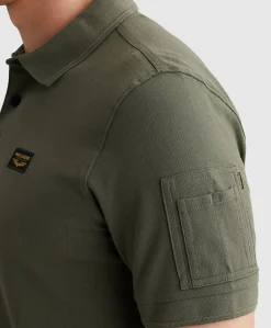 Heren polo groen