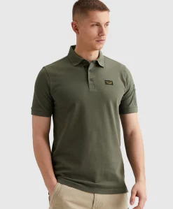 Heren polo groen