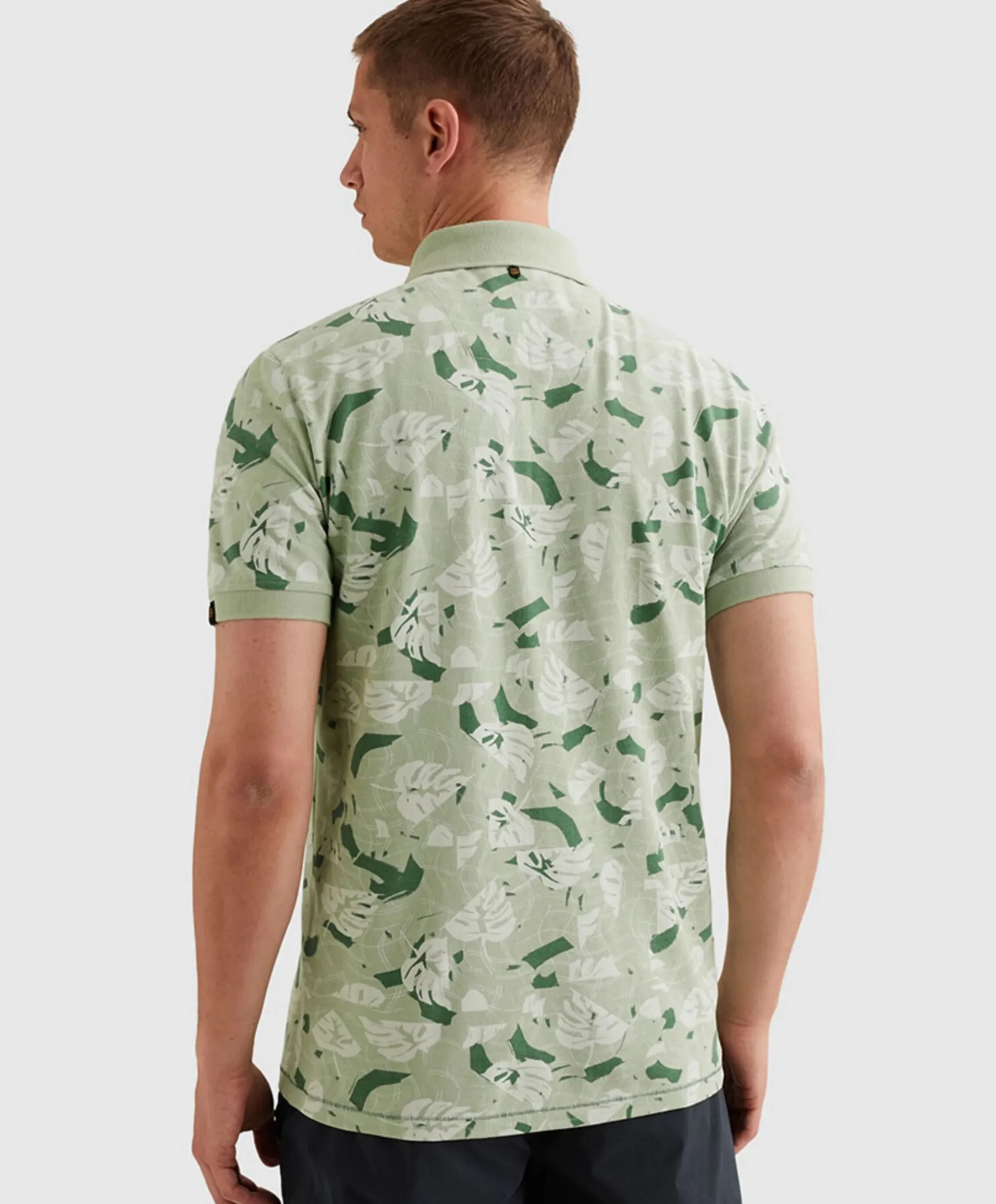 Heren polo groen
