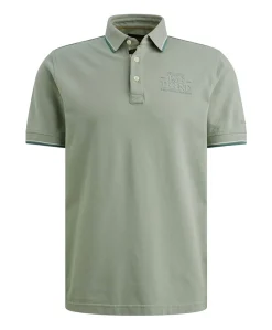 Heren polo groen