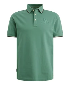 Heren polo groen