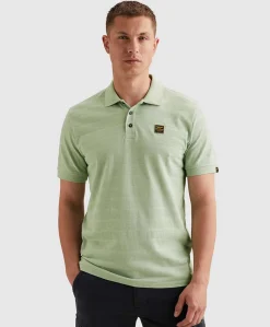Heren polo groen