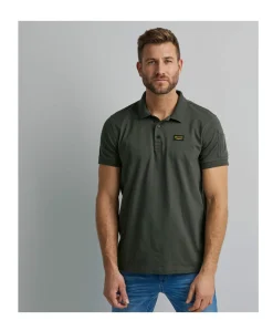 Heren polo groen