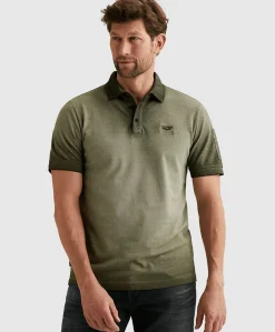 Heren polo groen