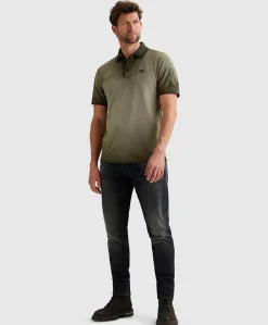 Heren polo groen