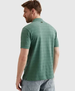 Heren polo groen