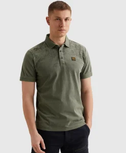 Heren polo groen