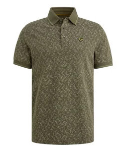 Heren polo groen