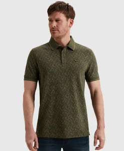 Heren polo groen