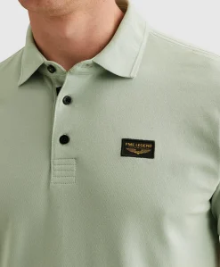 Heren polo groen