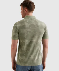 Heren polo groen