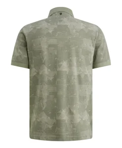 Heren polo groen