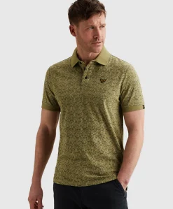 Heren polo groen