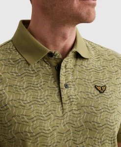 Heren polo groen