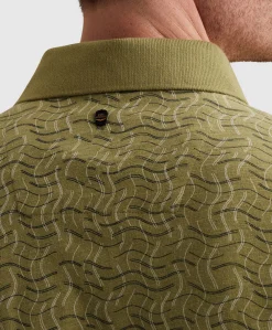 Heren polo groen