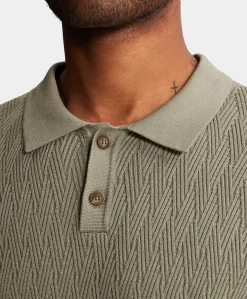 Heren polo groen