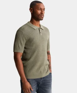 Heren polo groen