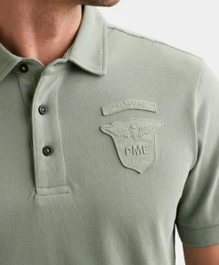 Heren polo groen