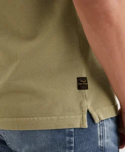 Heren polo groen