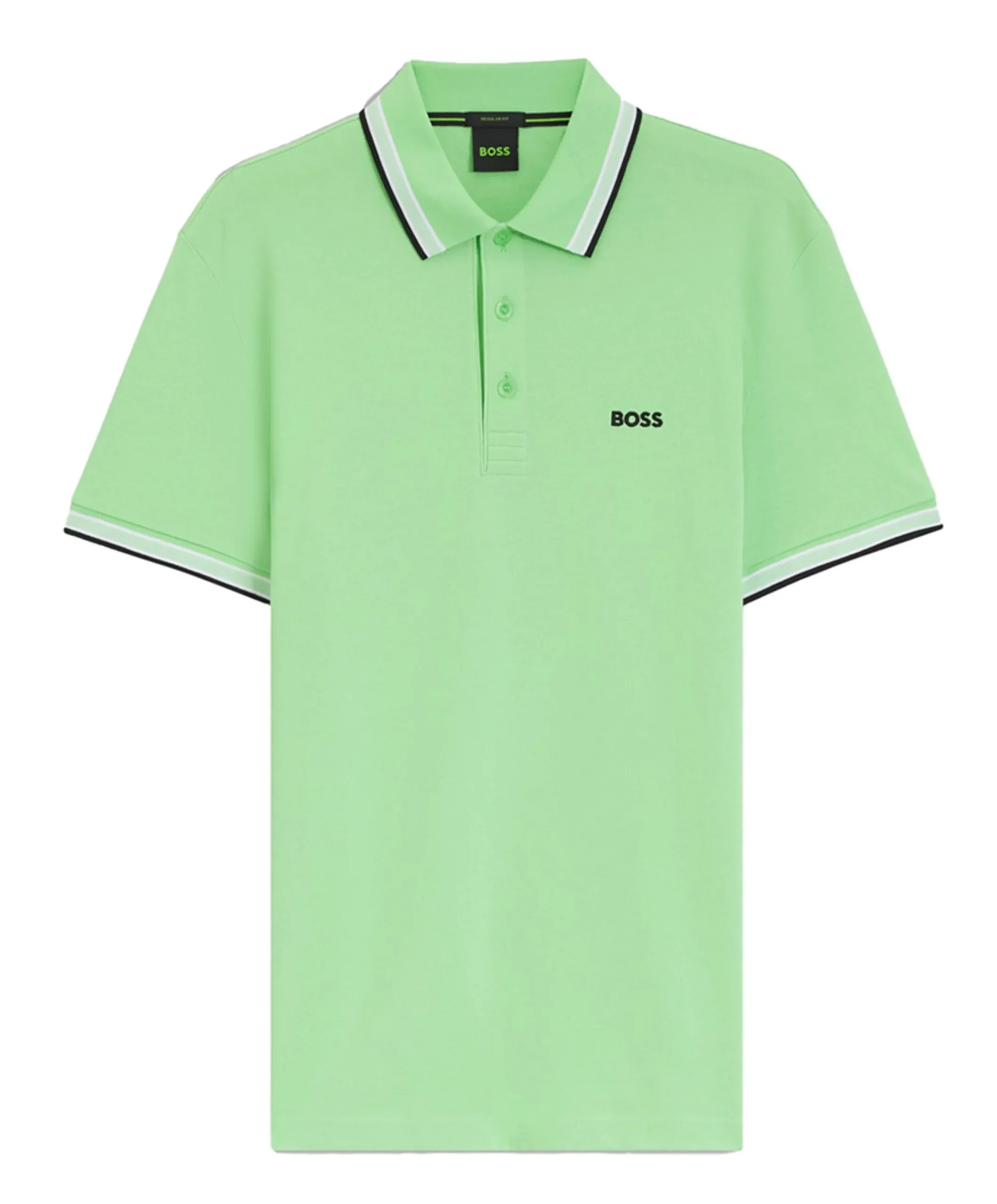 Heren polo groen