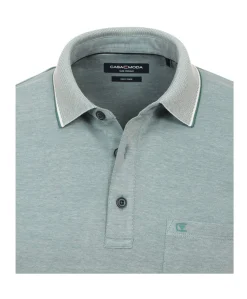 Heren polo groen