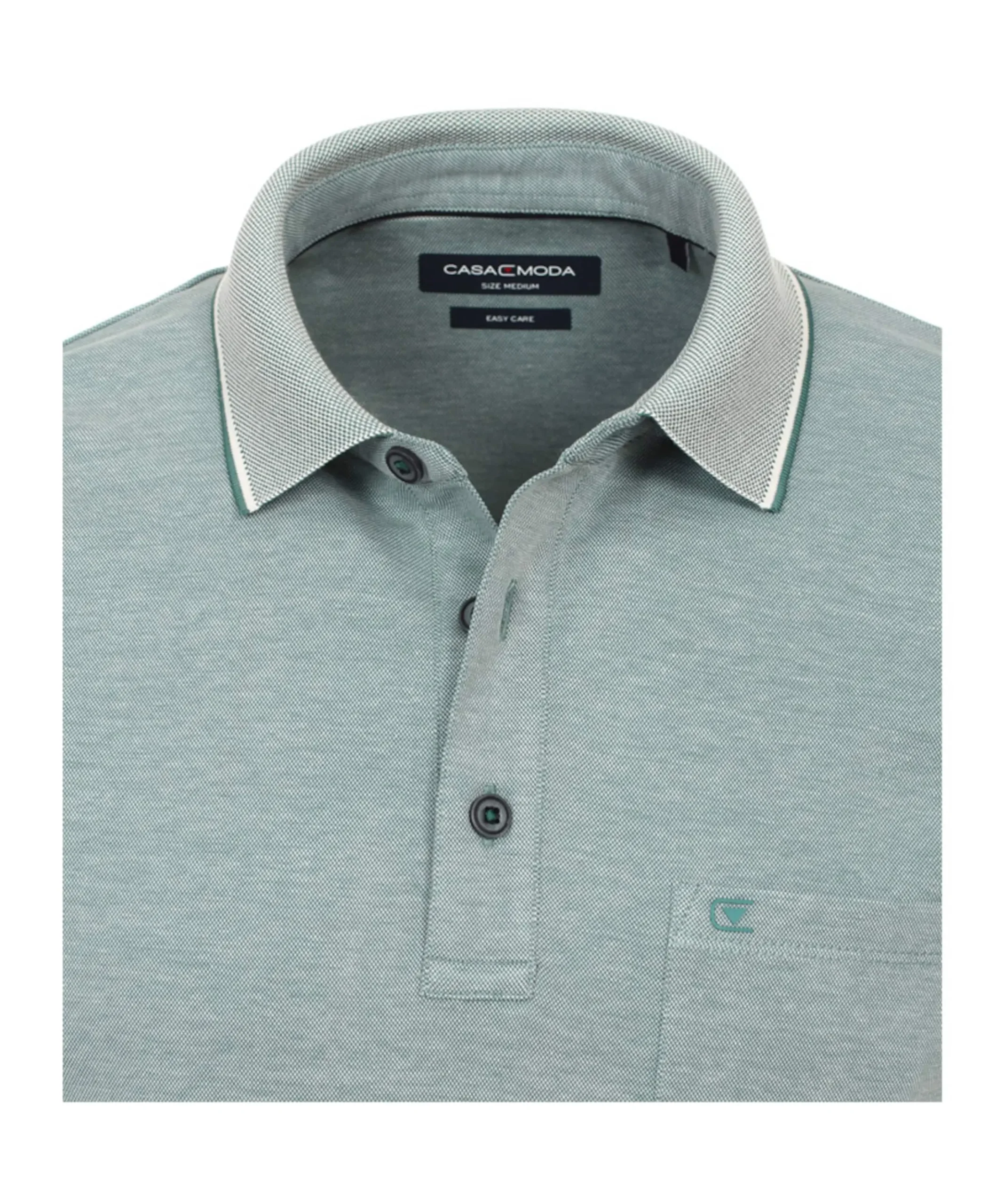 Heren polo groen