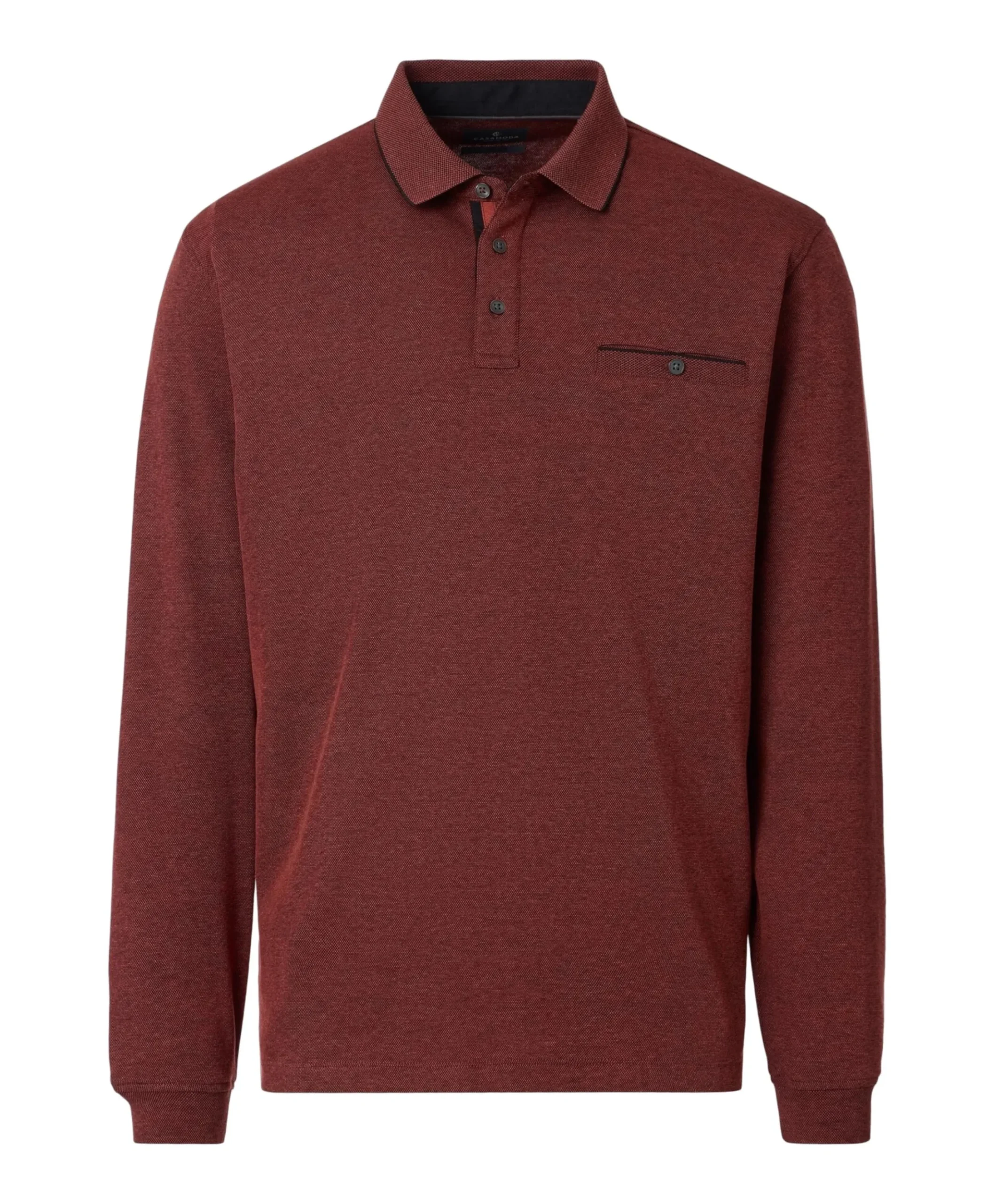 Heren polo oranje