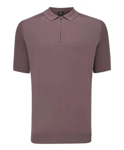 Heren polo paars