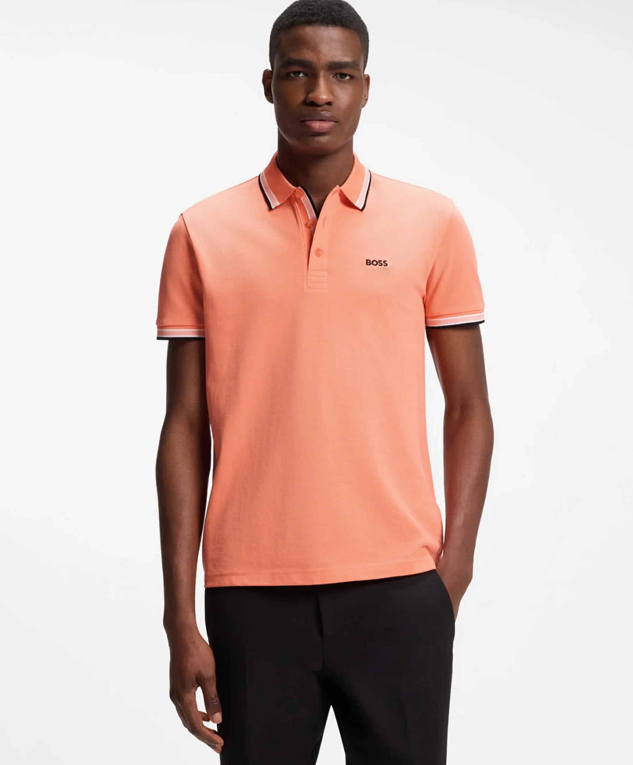 Heren polo rood