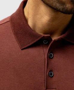 Heren polo roze