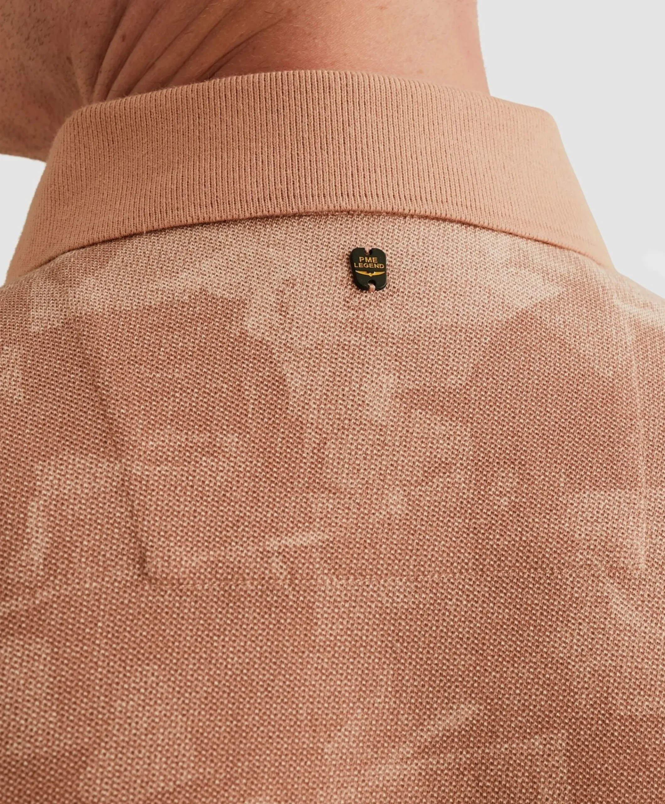 Heren polo roze
