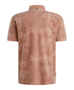 Heren polo roze
