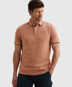 Heren polo roze