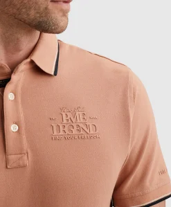 Heren polo roze