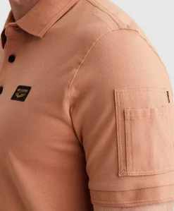 Heren polo roze