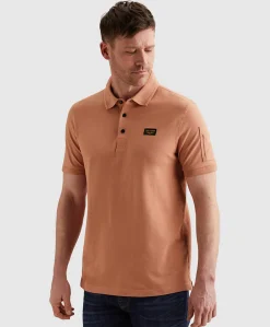 Heren polo roze