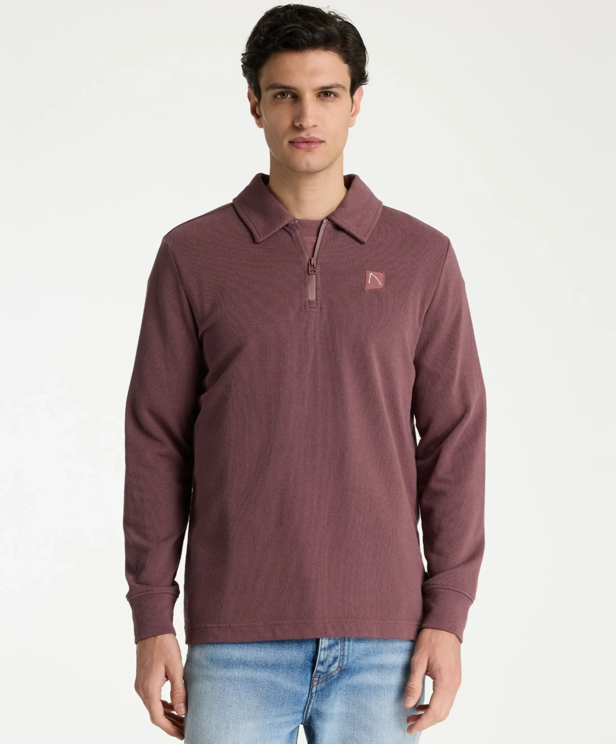 Heren polo roze