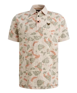 Heren polo roze
