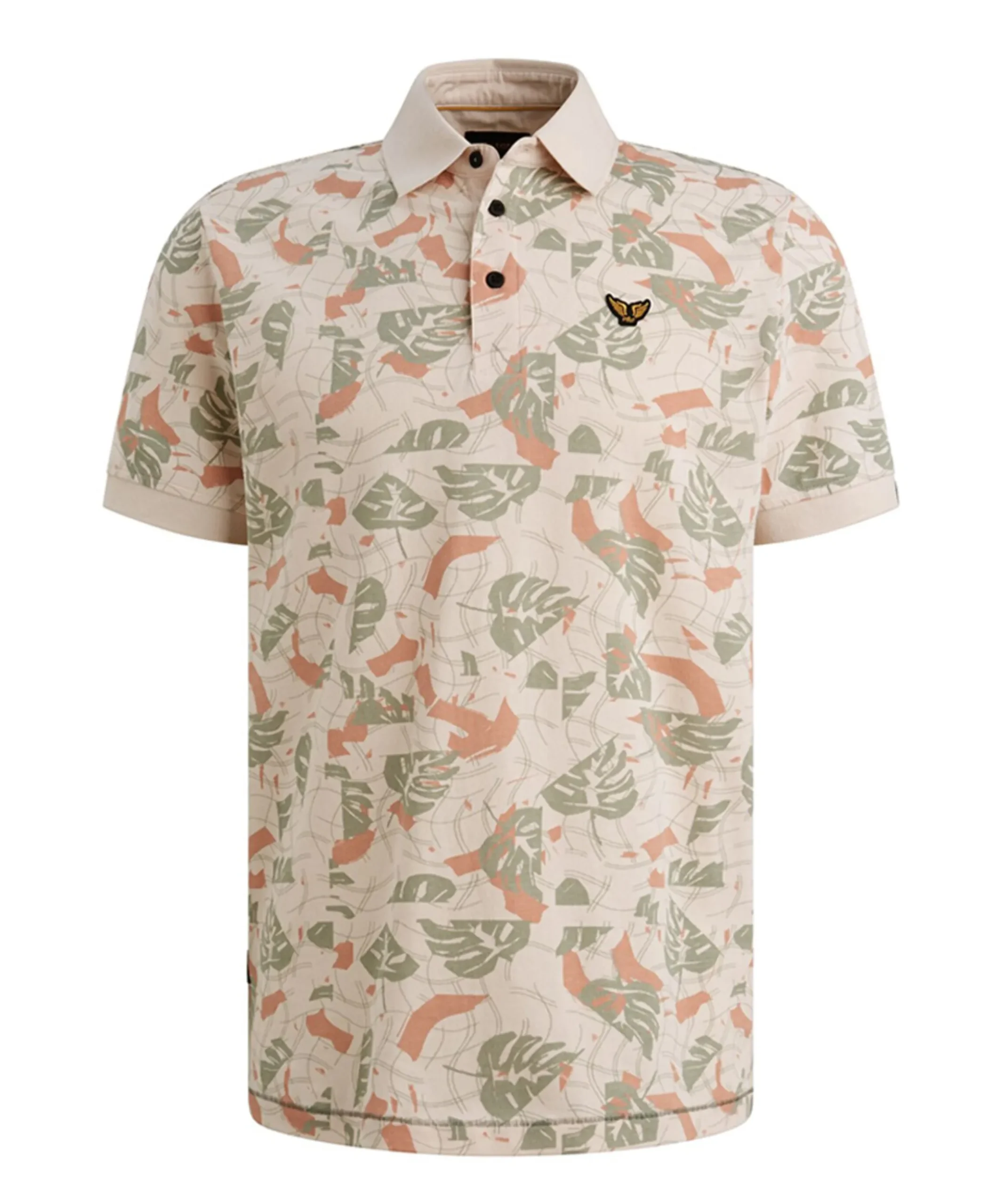 Heren polo roze