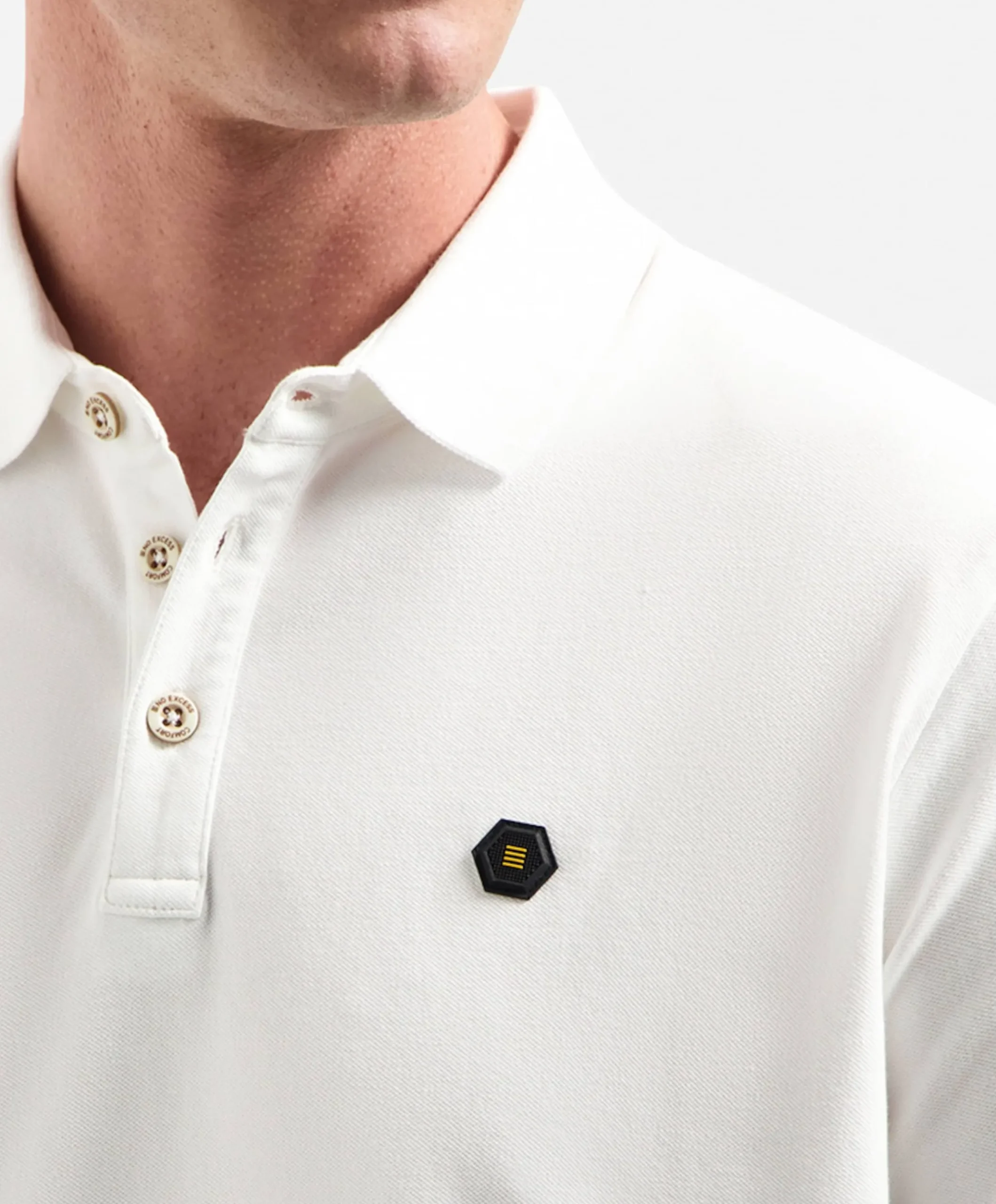 Heren polo wit