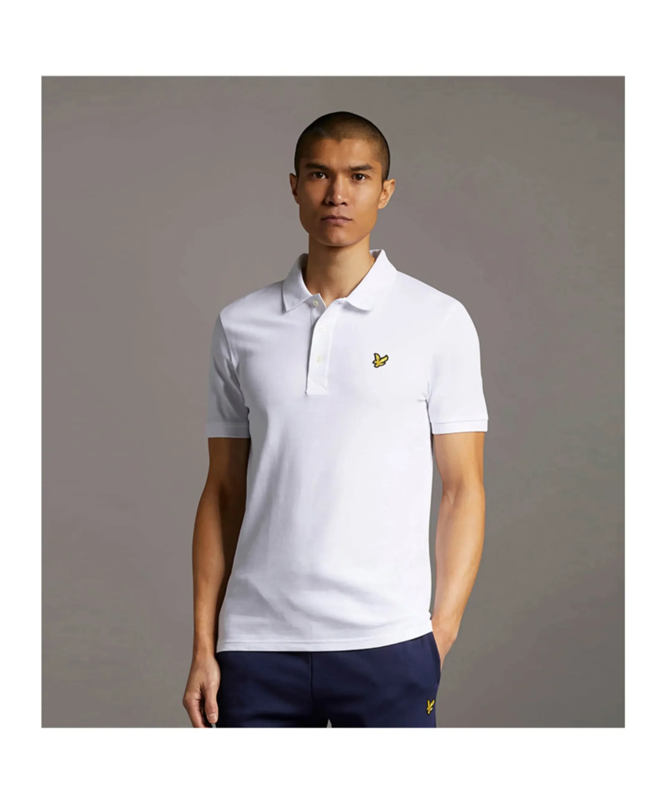 Heren polo wit