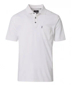 Heren polo wit
