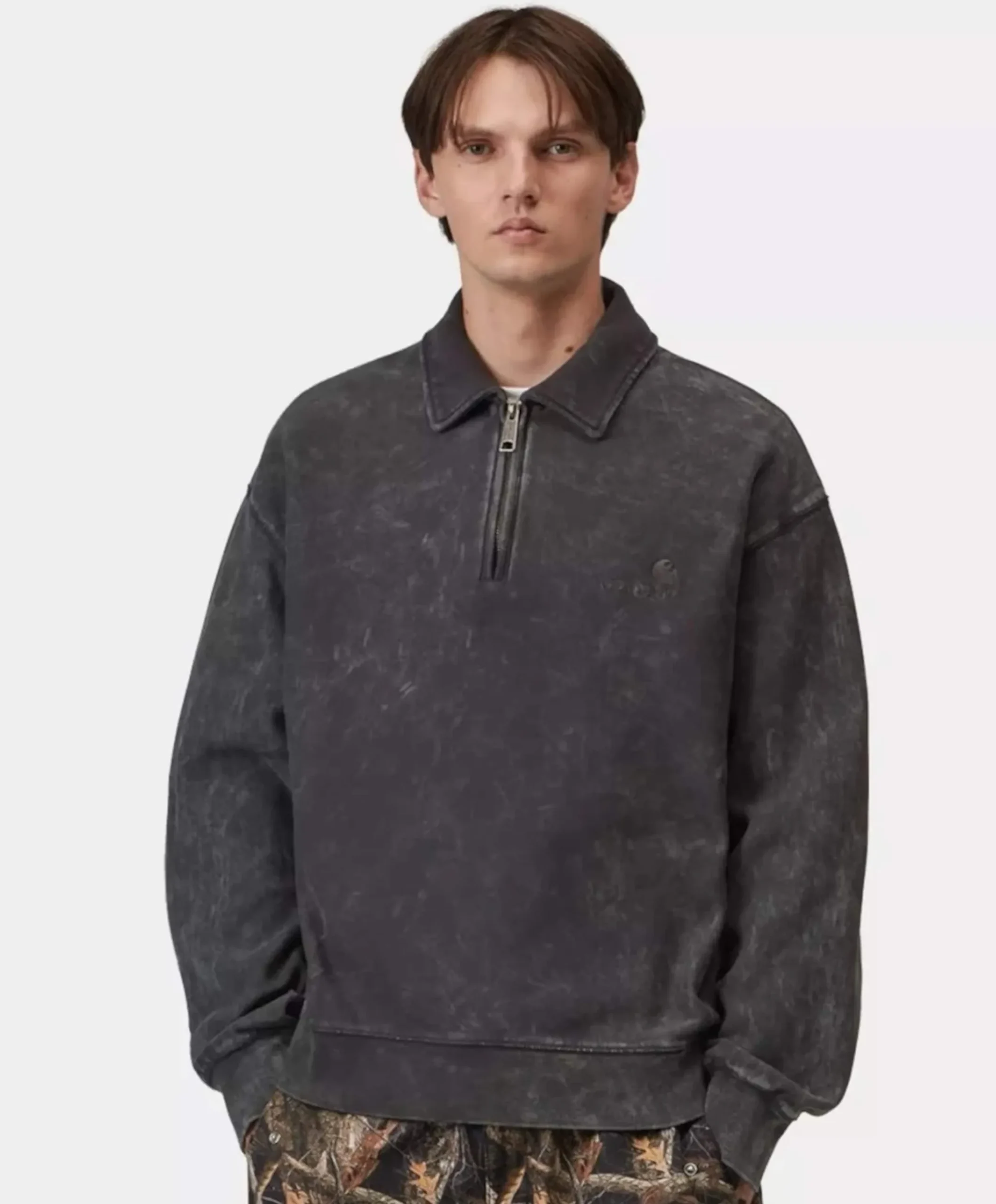 Heren polo zwart