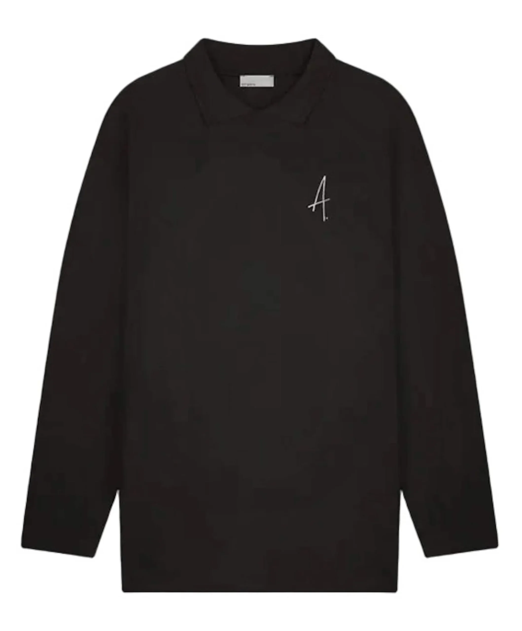 Heren polo zwart