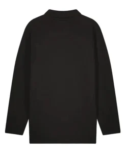 Heren polo zwart