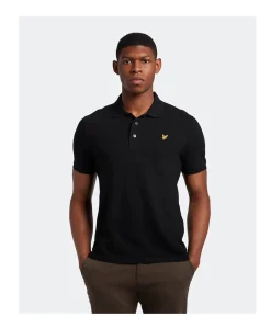 Heren polo zwart